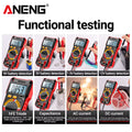 SZ305 Digital Multimeter Professional AC/DC Voltage Ammeter Capacitor Hfe Triode NCV Voltage Induction Electrician Tester