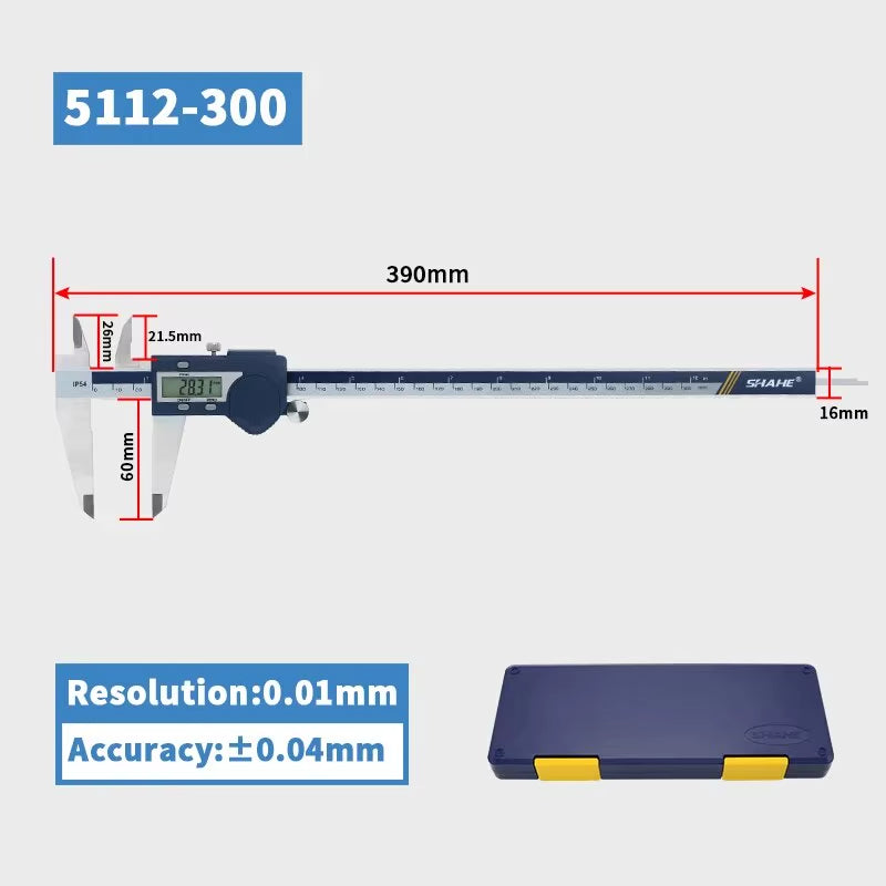 Hardened Stainless Steel Digital Caliper Electronic Vernier Caliper Micrometer Measuring Tools