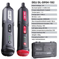 DELI Cordless Electric Screwdriver Set 4V 2000Mah Adjustment Power Dril Multi-Function Disassembly Torque Repair Tools Kit