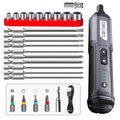 DELI Cordless Electric Screwdriver Set 4V 2000Mah Adjustment Power Dril Multi-Function Disassembly Torque Repair Tools Kit