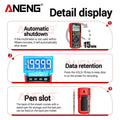 AN870 Smart Multimeter Digital Profesional 19999 Counts AC Voltage Tester Current NCV Capacitance Resistance Ohm Test Tool