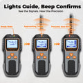 6In1 Stud Finder Wall Scanner Detector Multifunction Wall Scanner for AC Cable Wires Wood Metal Pipe Electronic Measuring Tools