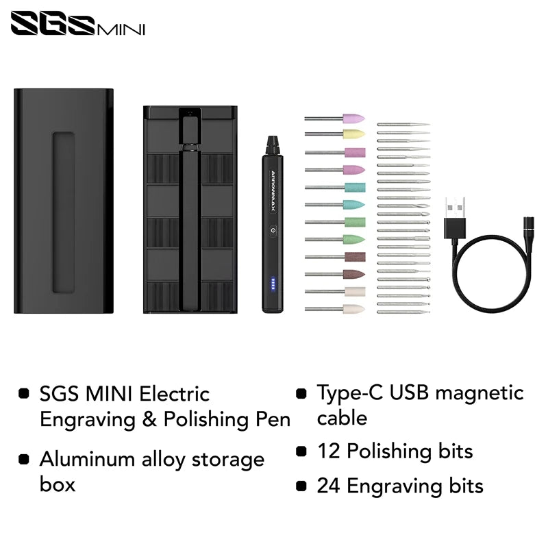 Rotary Tools Electric Engraving Pen Polishing Mini Grinder for Crafts Carve Engrave Grind Sand Polish Home DIY SGS Mini
