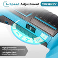 600W Oscillating Multi Function Tool 20000PM Electric Saw Trimmer Cutting Woodworking Power Tool for 21V 18V Battery