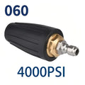 Pressure Washer Tips Turbo Nozzle Pressure Washer 4000 PSI with 1/4 Quick Connect for Cleaning Brick,Concrete,And Vinyl Surfaces