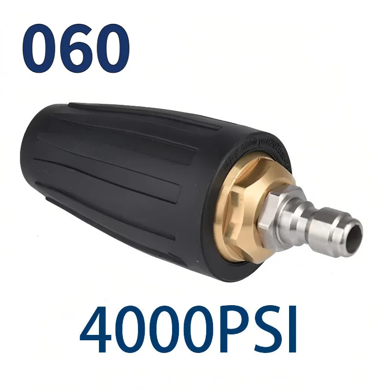 Pressure Washer Tips Turbo Nozzle Pressure Washer 4000 PSI with 1/4 Quick Connect for Cleaning Brick,Concrete,And Vinyl Surfaces