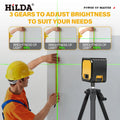 2-Line Green Laser Level Self-Leveling Cross Line, Mini Size USB Charging Convenient to Carry High Visibility Beams