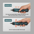 Mini Cordless Electric Screwdriver 1300Mah Rechargeable Adjustment Multi-Function Power Drill Disassembly Torque Repair Tools