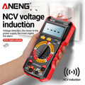 SZ305 Digital Multimeter Professional AC/DC Voltage Ammeter Capacitor Hfe Triode NCV Voltage Induction Electrician Tester