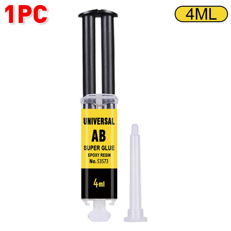 4/25Ml Epoxy Resin AB Glue Waterproof Instant Fast Adhesive Repair Strong Super Liquid Glue for Wood Plastic Metal Glue Welding