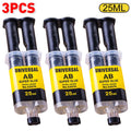 4/25Ml Epoxy Resin AB Glue Waterproof Instant Fast Adhesive Repair Strong Super Liquid Glue for Wood Plastic Metal Glue Welding