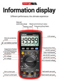 AN870 Smart Multimeter Digital Profesional 19999 Counts AC Voltage Tester Current NCV Capacitance Resistance Ohm Test Tool