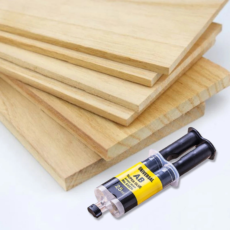 4/25Ml Epoxy Resin AB Glue Waterproof Instant Fast Adhesive Repair Strong Super Liquid Glue for Wood Plastic Metal Glue Welding