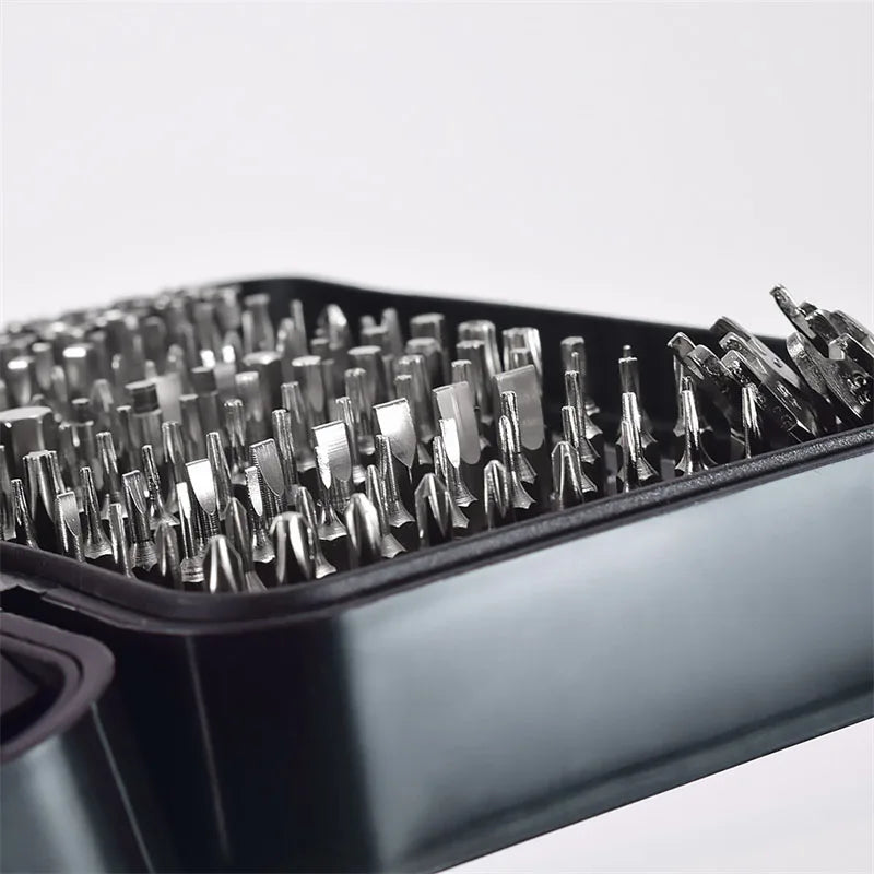 Magnetic Screwdriver Set Hand Tool Torx Hex 170 in 1 Screw Driver with 154 Precision Bits Home Computer Phone Repair Tool Box