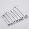 Varnem 72-tooth ratcheting combination wrench set - angled studio hero
