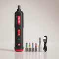 Cordless Electric Screwdriver Set – 4V Rechargeable Power Driver with Torque Control & Bits