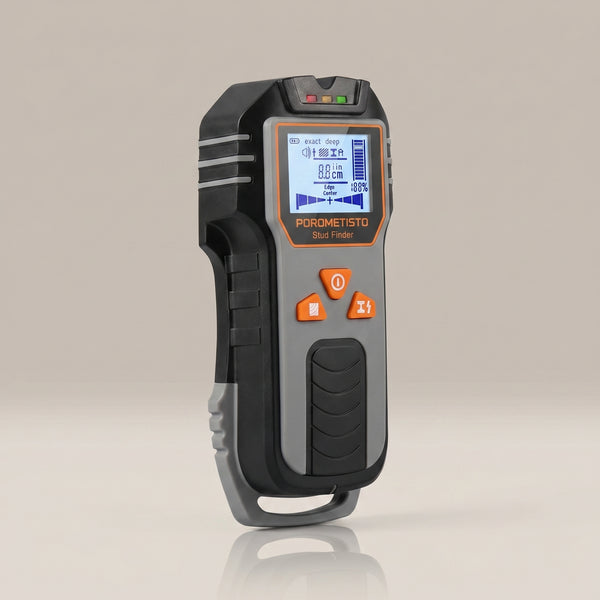 6-in-1 Stud Finder Wall Scanner – Detect Wood Studs, Metal, Pipes & Live AC Wires