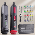 Cordless Electric Screwdriver Set – 4V Rechargeable Power Driver with Torque Control & Bits