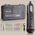 Cordless Electric Screwdriver Set – 4V Rechargeable Power Driver with Torque Control & Bits