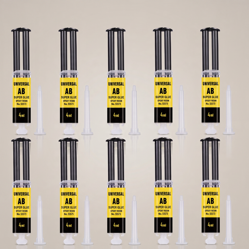 Epoxy Resin AB Glue – Waterproof Fast-Set Adhesive for Metal, Wood, Plastic & Glass