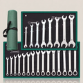 Ultra-Thin Combination Wrench Set – Dual-Head Ratcheting Spanners, Metric 6–27mm