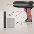 Plastic Welder Kit – Hot Stapler Car Bumper Repair Tool with Staples