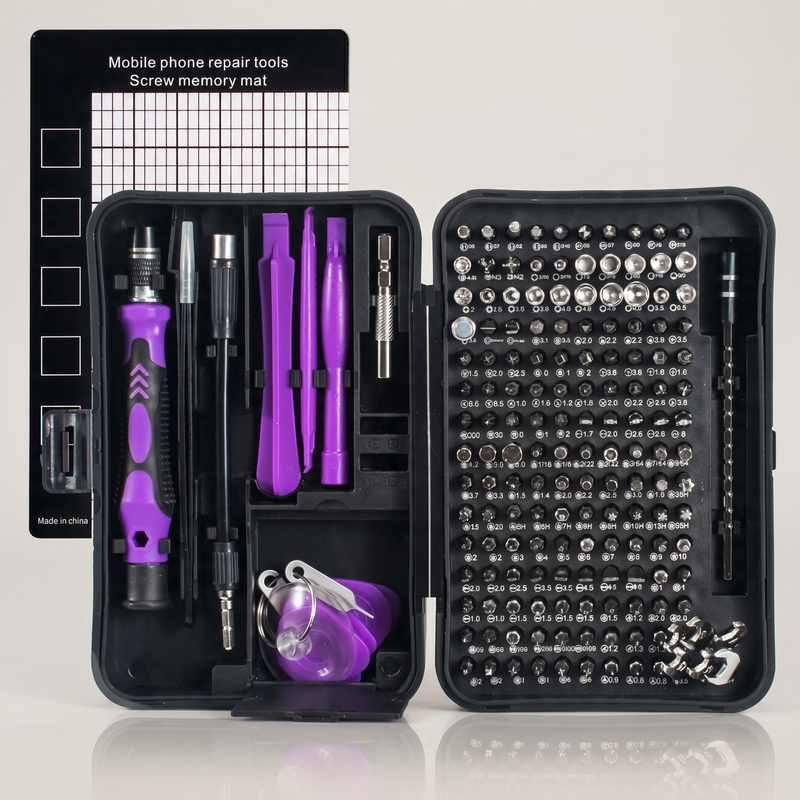 170-in-1 Magnetic Screwdriver Set – 154 Precision Bits for Computer, Phone & Electronics Repair