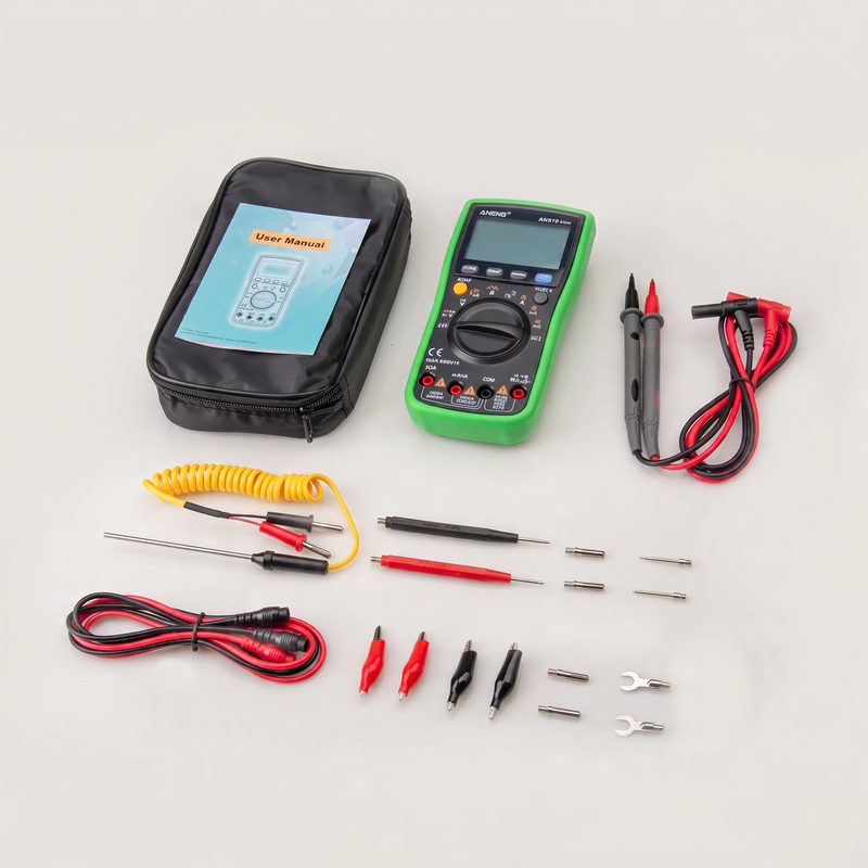 Digital Multimeter AN870 – 19999 Counts True-RMS AC/DC Voltage, Current, Capacitance & NCV Tester