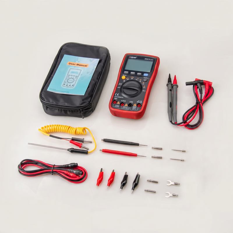 Digital Multimeter AN870 – 19999 Counts True-RMS AC/DC Voltage, Current, Capacitance & NCV Tester