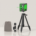 Green Laser Level – Self-Leveling Cross-Line, USB Rechargeable, High-Visibility Beams